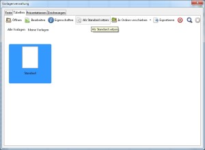 LibreOffice Dokumentenvorlage