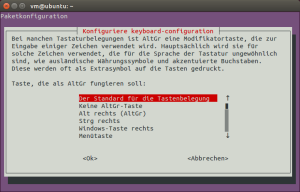 Zusatznutzung der Tastatur